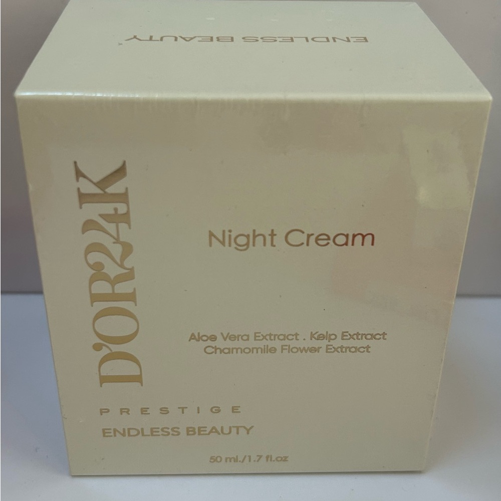 D’Or24K Endless Beauty Night Cream 50ml 1.7oz NIB Luxury Skincare - Picture 2 of 6